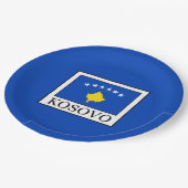 Kosovo Pappteller (Schrägansicht)