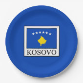 Kosovo Pappteller (Vorderseite)