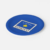 Kosovo Pappteller (Schrägansicht)