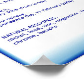 Kosovo Poster (Ecke)