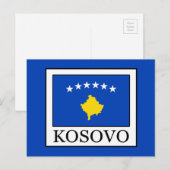 Kosovo Postkarte (Vorne/Hinten)