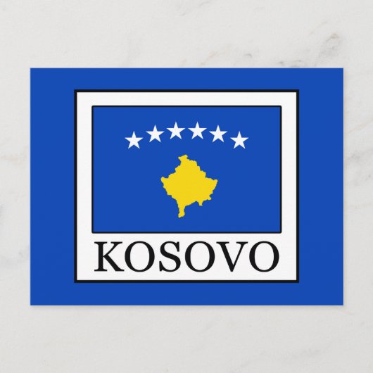 Kosovo Postkarte (Vorderseite)