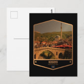 Kosovo Postkarte (Vorne/Hinten)