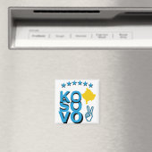 Kosovo Pride Magnet (In Situ (Geschirrspüler))