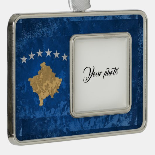 Kosovo Rahmen-Ornament Silber (Rechts)