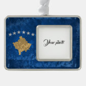 Kosovo Rahmen-Ornament Silber (Vorderseite)