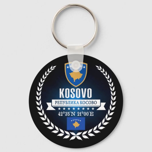 Kosovo Schlüsselanhänger (Vorderseite)