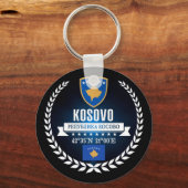Kosovo Schlüsselanhänger (Vorderseite)
