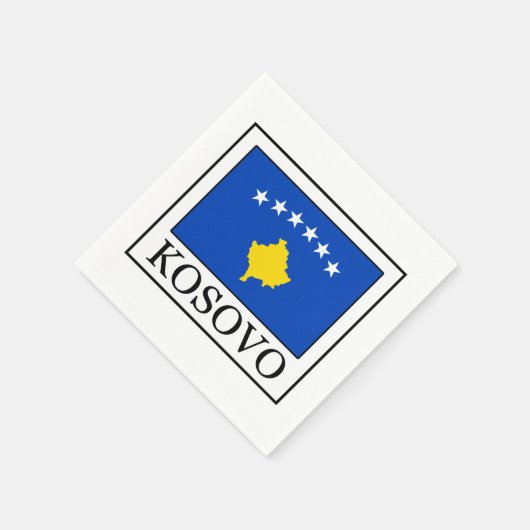 Kosovo Serviette (Ecke)