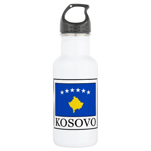 Kosovo Trinkflasche (Vorderseite)