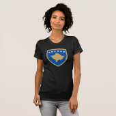 Kosovo-Wappen T-Shirt (Vorne ganz)