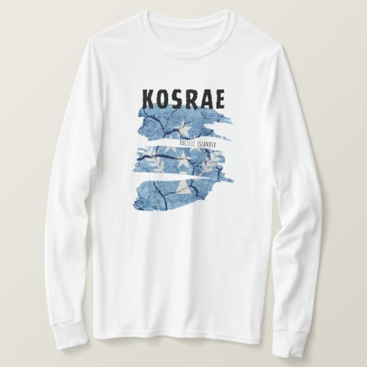 Kosrae Kosraen Long Sleeve T-Shirt (Design vorne)