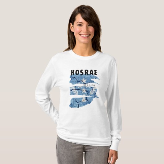 Kosrae Kosraen Long Sleeve T-Shirt (Vorne ganz)