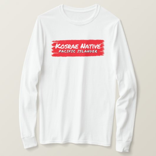 Kosrae Kosraen Long Sleeve T-Shirt (Design vorne)