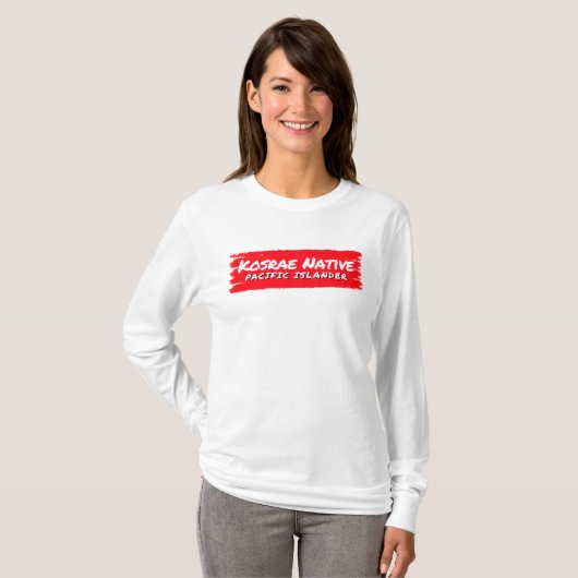 Kosrae Kosraen Long Sleeve T-Shirt (Vorne ganz)