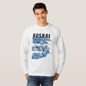 Kosrae Pacific Islander Long Sleeve T-Shirt (Vorne ganz)