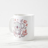 Kostbar Koala mit Whimsikischer Charm Kaffeetasse (Vorderseite Links)