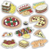 Kostbare Aufkleber für das Abendessen (Vorderseite)