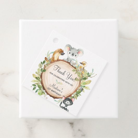 Kostbare australische Tiere Koala Leafy Vielen Dan Geschenkanhänger (Beispiel)