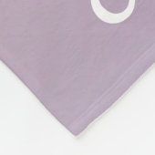 Kostbare japanische Aprikosenblüten Fleecedecke (Ecke)