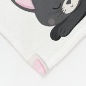 Kostbare Katzen drucken Fleecedecke (Ecke)