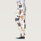 Kostbare Katzen drucken Leggings (Links)