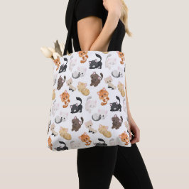 Kostbare Katzen drucken Tasche