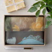 Kostbare Kick Bonnet Frühlingskunst Decoupage Seidenpapier (Geschenk)