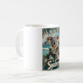 Kostbare Koala mit Sydney Harbour Bridge Kaffeetasse (Vorderseite Links)