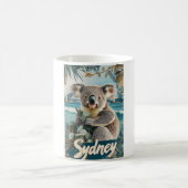 Kostbare Koala mit Sydney Harbour Bridge Kaffeetasse (Mittel)