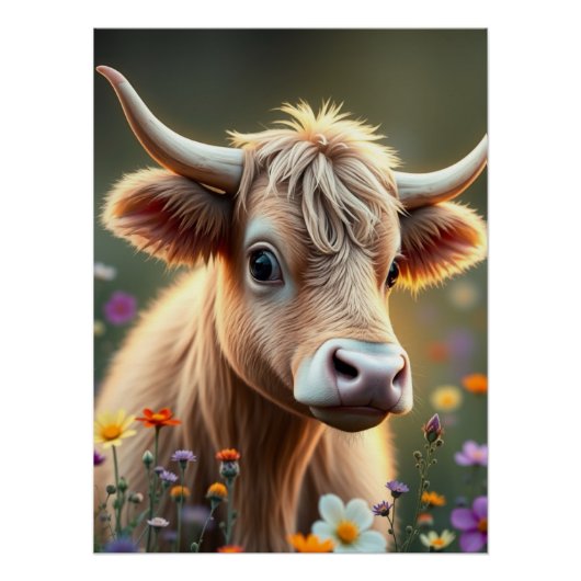 Kostbare Kuh Kunst Poster (Vorderseite)