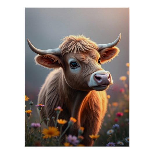Kostbare Kuh Kunst Poster (Vorderseite)
