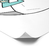 Kostbare Leben, durch Herzen verbunden. Poster (Ecke)