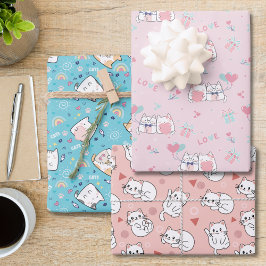 Kostbare Liebe Geschenkpapier Set
