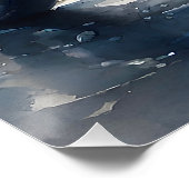 Kostbare Maus-Reiten eines Motorrads Poster (Ecke)