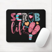 Kostbare Retro-Scrub-Lebensdauer Mousepad (Mit Mouse)