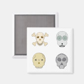 Kostbare Skulpturen Magnet (Vorderseite/Rückseite)