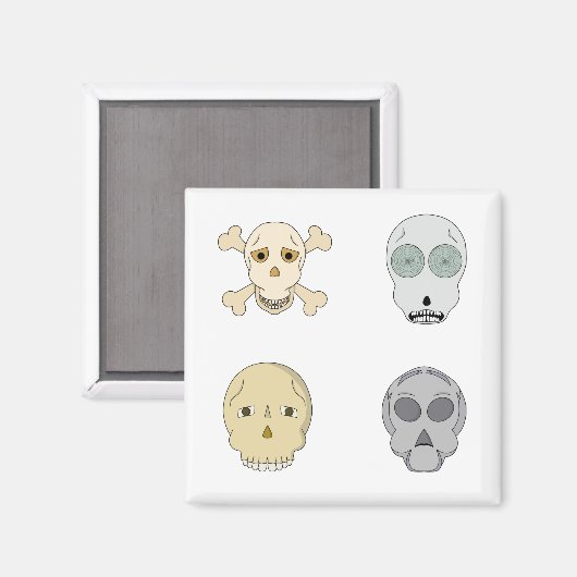 Kostbare Skulpturen Magnet (Vorderseite/Rückseite)