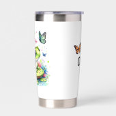 Kostbare Toad und Schmetterlinge Personalisiert Thermobecher (Links)