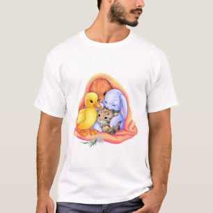 Kostbare und Niedlicher Tiere T - Shirt Design