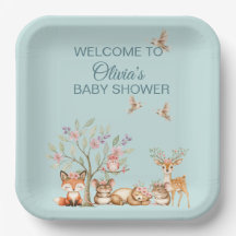 Kostbare Waldtiere - Willkommen zur Babyparty