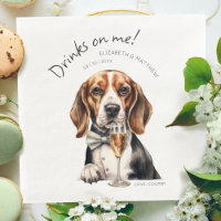 Kostbare Wasserfarbe für Beagle Wasser individuell