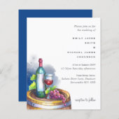 Kostbare Weine und Trauben Verkostung Moderne Hoch (Vorne/Hinten)