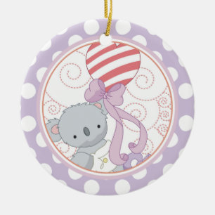 Kostbarer Koala Baby's erstes Weihnachtsornament
