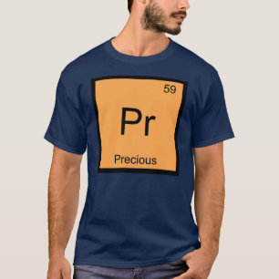 Kostbarer Name Chemie Element Periodensystem T-Shirt