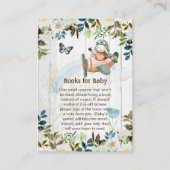 Kostbarer QR-Code für ein Baby-Gedicht Begleitkarte (Vorderseite)