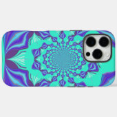 Kostbares Blau Case-Mate iPhone Hülle (Rückseite (Horizontal))