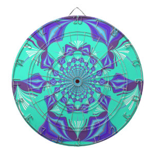 Kostbares Blau Dartscheibe