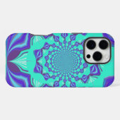 Kostbares Blau iPhone Hülle (Rückseite (Horizontal))