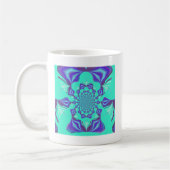 Kostbares Blau Kaffeetasse (Links)